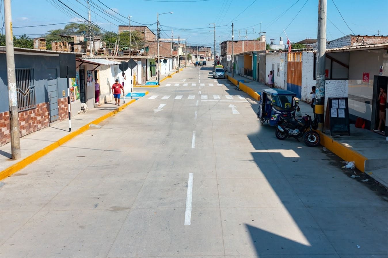 Pistas y Veredas A.H. 28 de Julio